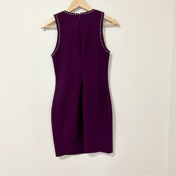 Likely Studded Sleeveless Manhattan Dress in Purple sz 4 - Picture 4 of 4